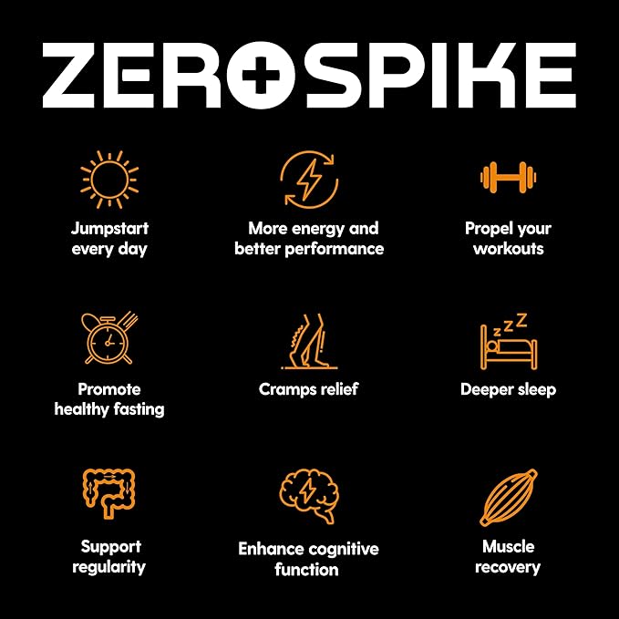 No Sugar Electrolytes Powder Packets | Keto & Fasting Salts Drink Mix | Supplements: The Key Hydration Nutrients Missing from Purified Water | Clean, Orange, Calorie Free | 30 Sticks