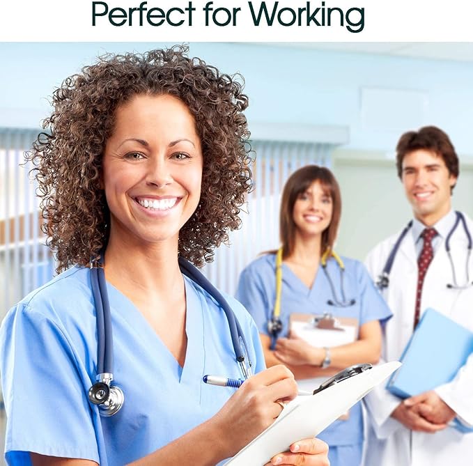 Cotton Compression Socks for Women & Men. 15-20 mmHg Support Knee-High Black X/W