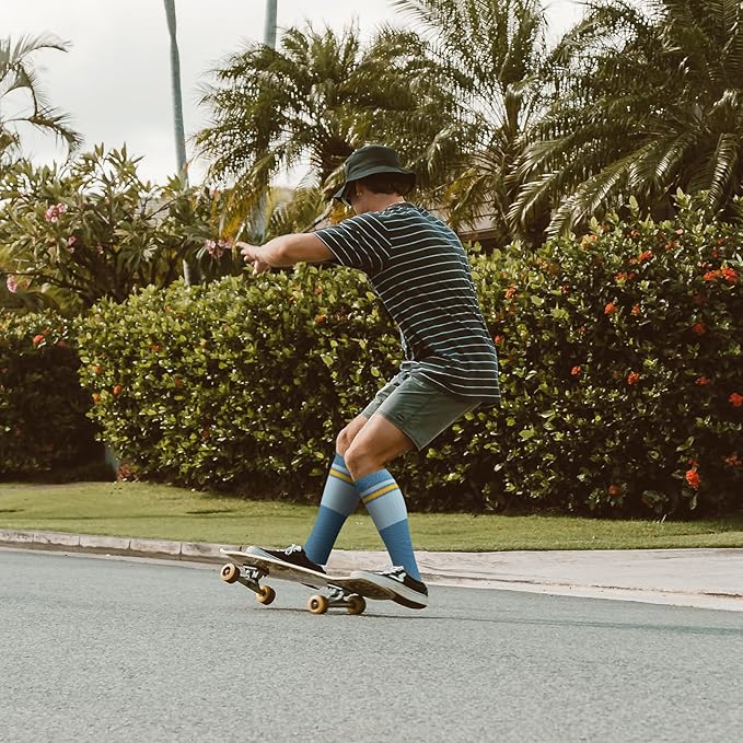 fenglaoda Compression Socks for Women Men Support Circulation 6 Pairs Socks For Nurse, Travel, Flight