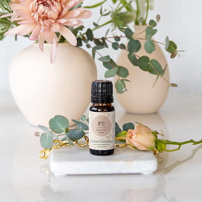 Edens Garden N°13 Essential Oil Blend- 100% Pure Premium Grade, Undiluted, Natural, Therapeutic, Aromatherapy, The Best for Diffusing, Candle, Laundry, Humidifiers 10 ml (.33 fl oz)