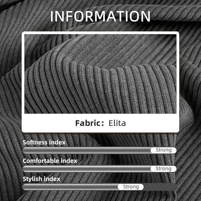 Detiblue Bench Cushion for Indoor Furniture，36x14x4Inch Tufted Bench Seat Cushion with Non-Slip, Comfortable and Durable for Shoe/Entryway/Storage with Cushion（Elita Gray）