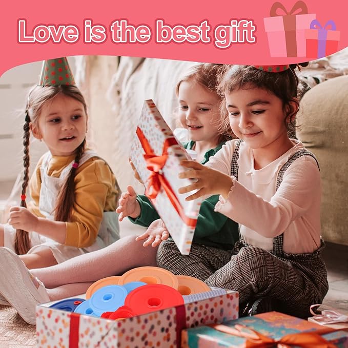 Kids Exercise Equipment With 2 Dumbbells and Kettlebell - Adjustable Workout Toy Equipment for Children Pretend Play Exercise - Toddler Beginner Gym & Fitness Family Games for Birthday Gifts