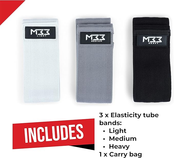 Resistance Bands Set for Exercise – Multi-Colored Workout Bands for Indoor/Outdoor Fitness, Strength Training, Rehab, Yoga