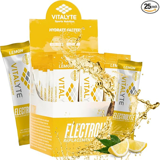 Vitalyte Electrolytes Packets Isotonic Sports Drink | Electrolytes Powder Packets Sports Nutrition Electrolyte Replacement Drinks Dehydration Relief Packets