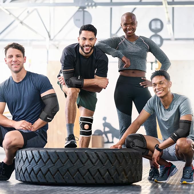 POWERLIX Elbow Brace Compression Support - Elbow Sleeve for Tendonitis, Tennis Elbow and Golfer's Elbow Treatment, Arthritis, Fitness, Weightlifting and More - Elbow Pain Relief 2025