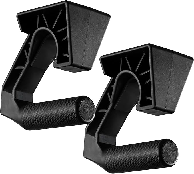 Neutral Grip Pull Up Handles & Pushup Handles Good..Grips for Pulling and Pushing - Pull Up Handles, Barbell Handles & Push Up Handles For Floor - Pullup Handles For Banded Pulls, Deadlifts & Pushups