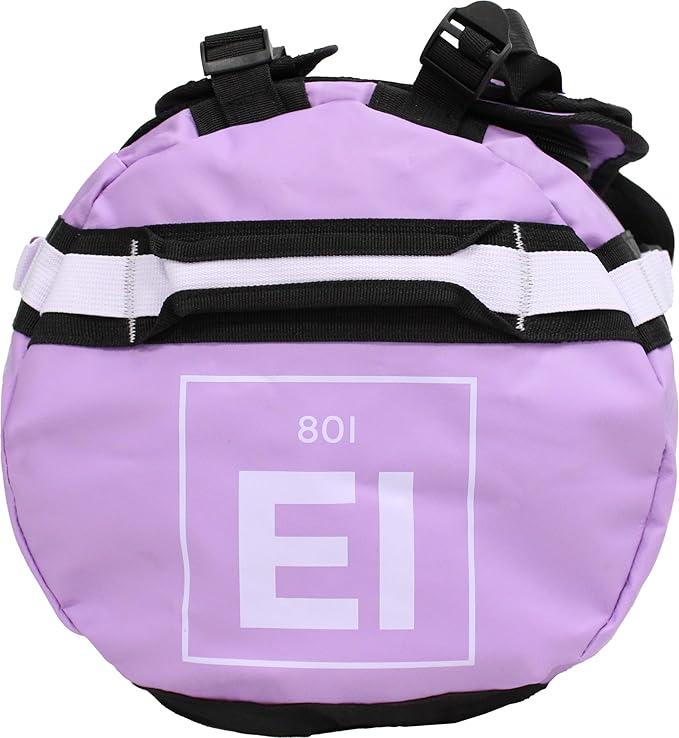 Element Equipment Trailhead Duffel Bag Shoulder Straps Waterproof Violet/Lavendar Medium