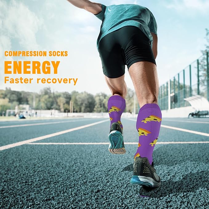 bropite Compression Socks for Women & Men Circulation-Support Knee High Socks 20-30 mmhg-Best for Running,Medical,Nurse,Travel