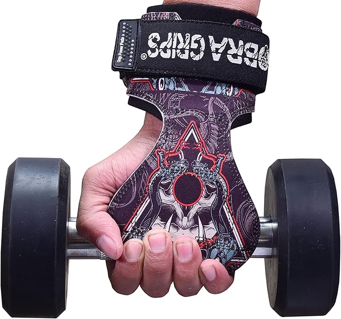 Cobra Grips PRO Weight Lifting Gloves Heavy Duty Straps Alternative Power Lifting Hooks for Deadlifts Adjustable Neoprene Padded Wrist Support Bodybuilding