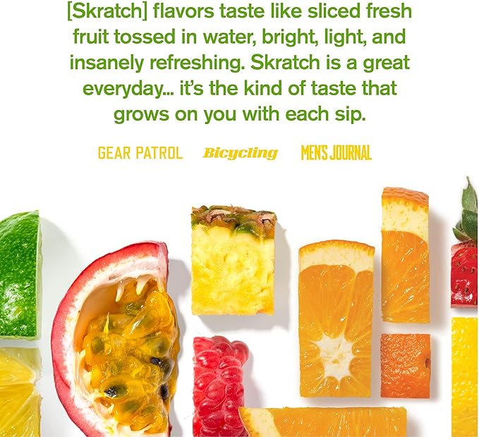 Skratch Labs Hydration Packets - Hydration Drink Mix, Variety Pack (20 Single Serving Packets) - Electrolyte Powder Developed for Athletes and Sports Performance, Gluten Free, Vegan, Kosher