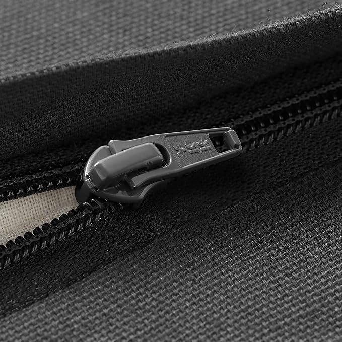 Yoga Meditation Cushion, 25" x 12" Rectangular Bolster with Organic Cotton Cover