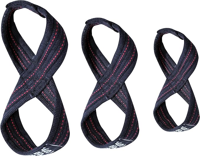 Deadlift Straps Figure 8 Loop Lifting Straps The #1 Choice for Power Lifters weightlifters workout Enthusiasts