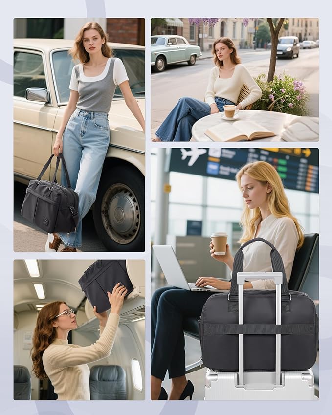 Gym Bag Womens,Travel Duffel Carry on Bag Sport Tote Bag Weekend Overnight Bag