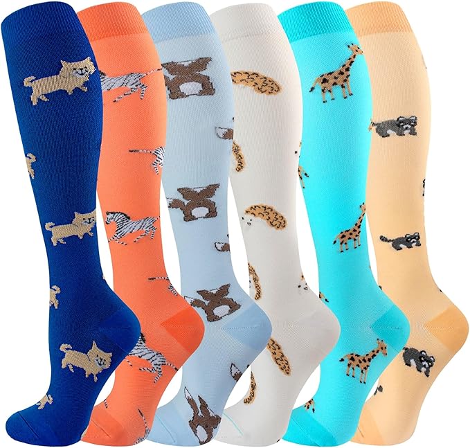 bropite Compression Socks for Women & Men Circulation-Support Knee High Socks 20-30 mmhg-Best for Running,Medical,Nurse,Travel