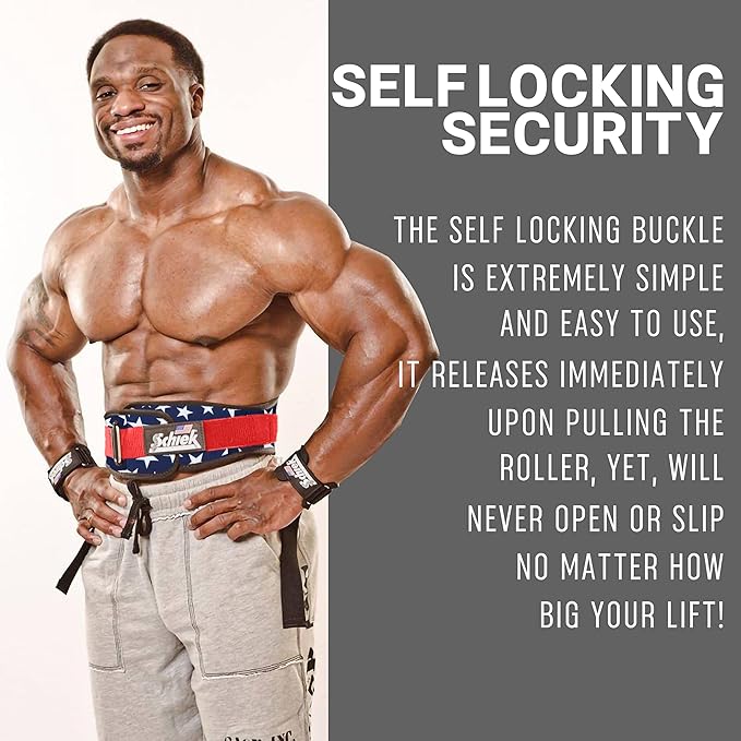 Schiek Sports 2006 Nylon 6 Inches Weight Lifting Belt - Support Belt for Power Lifting