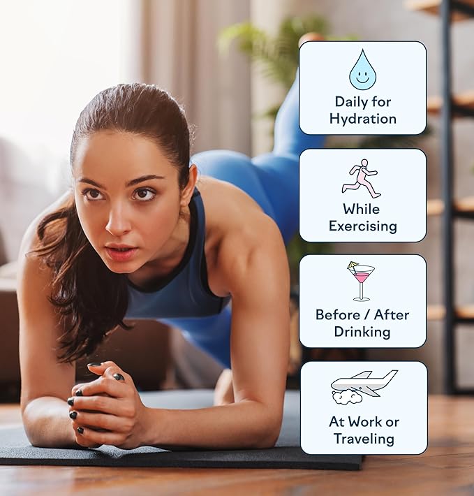 Feel Goods Hydration Hero, 1,000mg Electrolytes Powder, Sugar Free, Magnesium, Organic Aloe Vera, L Theanine, Vitamin C & B12, Keto, Vegan, Electrolyte Packets, Blue Raspberry, 15 Count