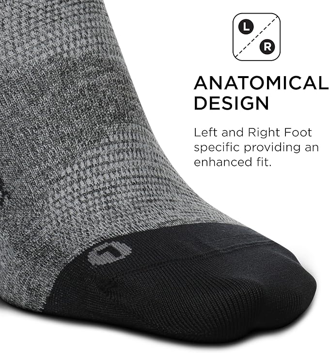Feetures Elite Ultra Light Cushion Ankle Socks - Sport Sock with Targeted Compression