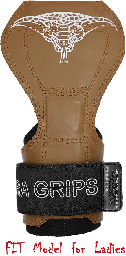 Cobra Grips PRO Weight Lifting Gloves Heavy Duty Straps Alternative Power Lifting Hooks for Deadlifts Adjustable Neoprene Padded Wrist Support Bodybuilding