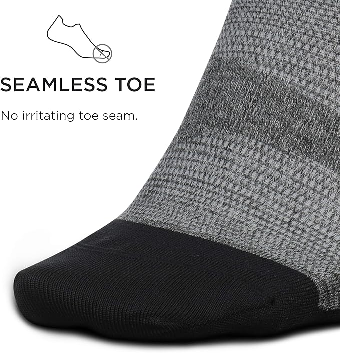 Feetures Elite Ultra Light Cushion Ankle Socks - Sport Sock with Targeted Compression