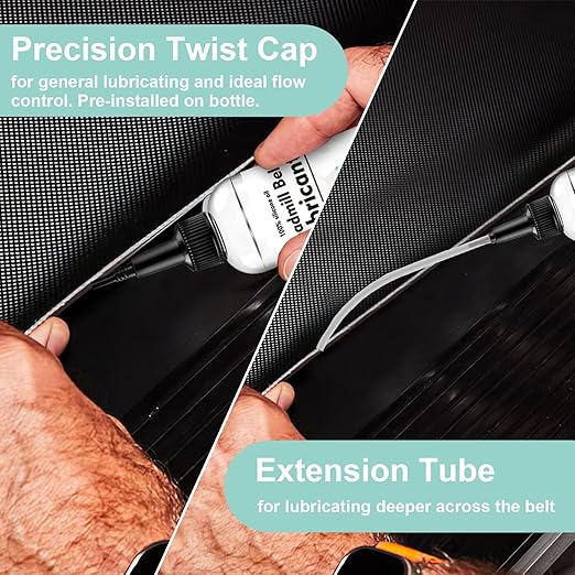 Treadmill Lubricant for Belt 250ml, High Temperature Resistant and Stable Treadmill Lubricant, Reduce Friction Treadmill Oil Belt Lubricant Suitable for All Kinds of Treadmills