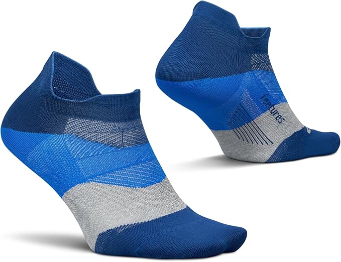 Feetures Elite Ultra Light Cushion Ankle Socks - Sport Sock with Targeted Compression