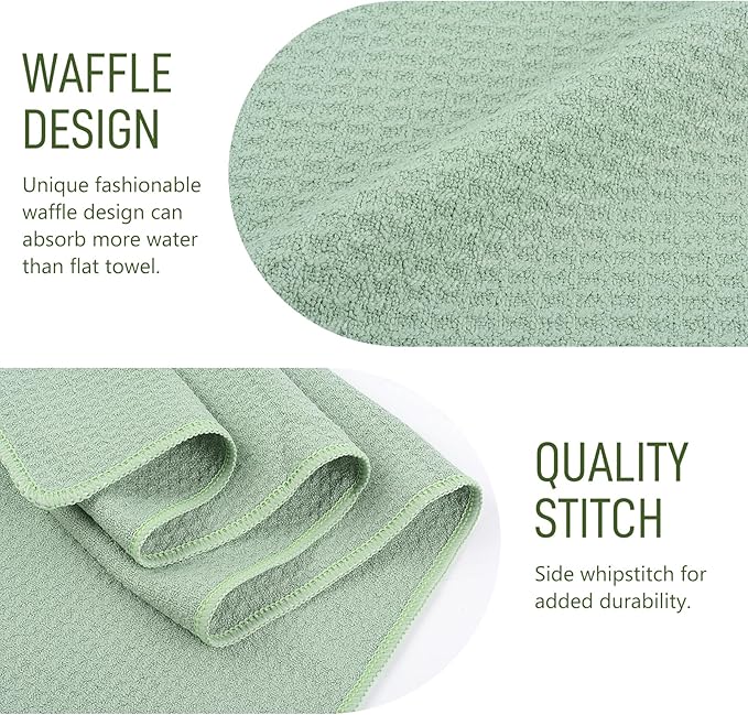 SUNLAND Microfiber Sports Workout Towels Fast Drying Fitness Sweat Towels for Men & Women Lightweight Multi-Purpose Gym Exercise Towel