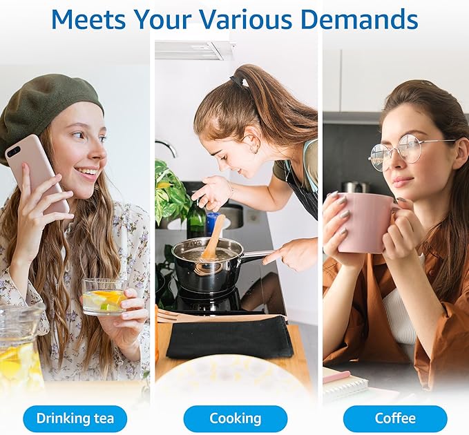 Filterlogic Faucets Filter Cartridge, Replacement for Brita® Filter, Brita® 36311 On Tap Water Filtration System, FR-200, FF-100, 100 Gallons, Chrome (2 Packs)