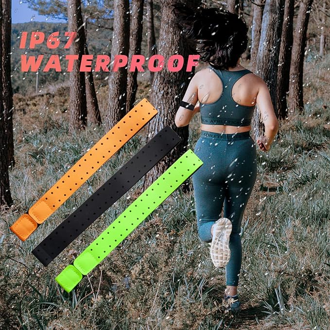 FITCENT Replacement Armband Strap Compatible with OTF, OTF Burn, Orange Theory Fitness, OT Beat Heart Rate Monitor Band…