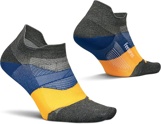 Feetures Elite Ultra Light Cushion Ankle Socks - Sport Sock with Targeted Compression