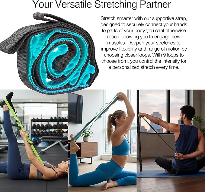 321 STRONG 5 in 1 Foam Roller Set with Hollow Core Deep Tissue Massager, Muscle Roller Stick, Stretching Strap, Spikey Plantar Fasciitis Ball, and Carry Bag, with 4K eBook