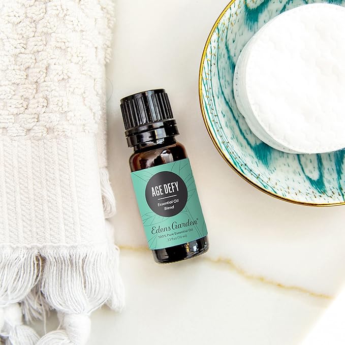 Edens Garden Age Defy Essential Oil Blend- 100% Pure Premium Grade, Undiluted, Natural, Therapeutic, Aromatherapy, The Best for Skin, Face, Kid Safe 30 ml (1 fl oz)