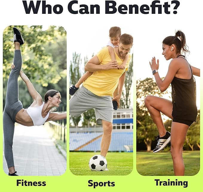 Crucial Compression Knee Sleeve (1 Pair) - Best Knee Braces for Knee Pain for Men & Women - Non-Slip Knee Support for Running, Weightlifting, Basketball, Gym, Workout, Sports