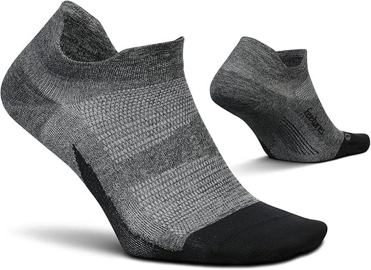 Feetures Elite Ultra Light Cushion Ankle Socks - Sport Sock with Targeted Compression