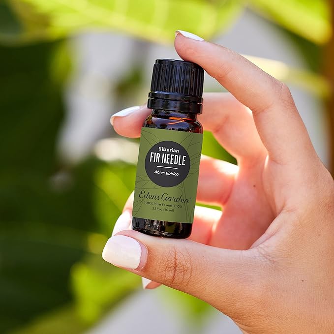 Edens Garden Fir Needle- Siberian Essential Oil- 100% Pure Premium Grade, Undiluted, Natural, Therapeutic, Aromatherapy, The Best for Diffuser, Candle, Laundry, Humidifiers 10 ml (.33 fl oz)