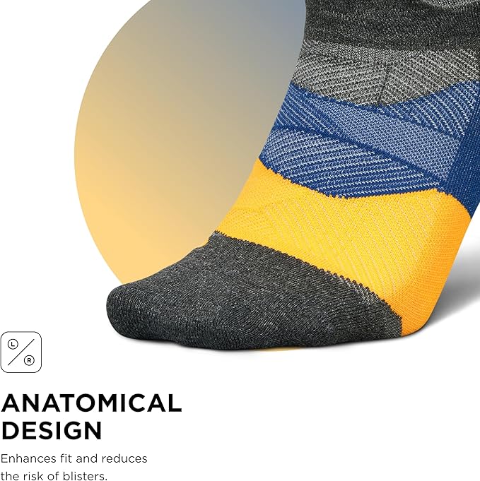 Feetures Elite Ultra Light Cushion Ankle Socks - Sport Sock with Targeted Compression