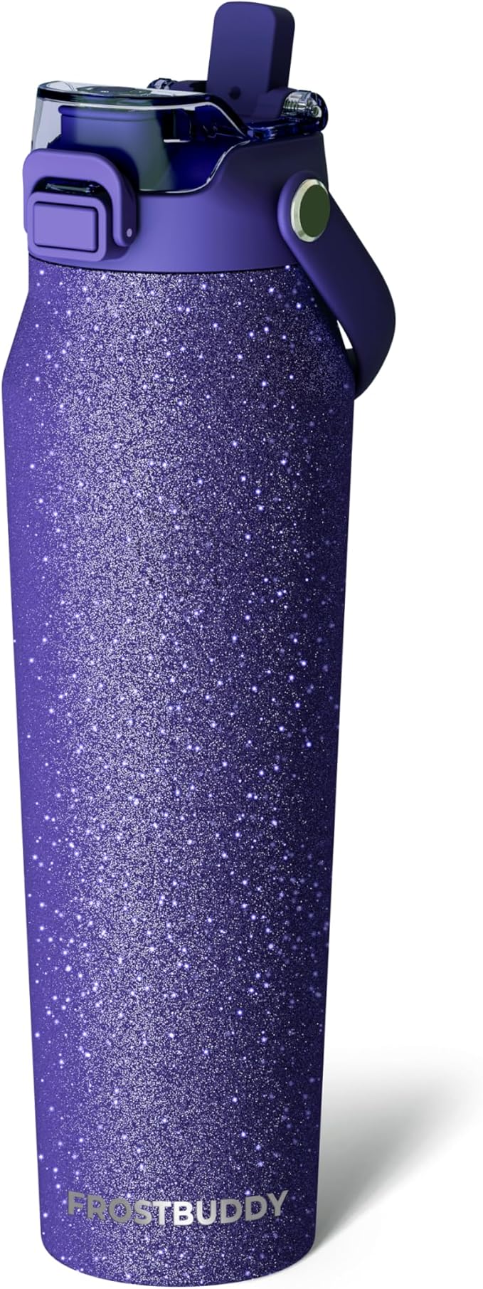 Frost Buddy 32oz Insulated Water Bottle with Straw & Chug Lid | Leak-Proof Stainless Steel | 24-Hours Cold | Sweat-Proof, Cup Holder Friendly | Ideal for Gym, Travel, Sports & Everyday Hydration