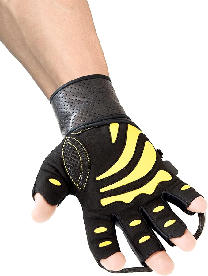 Gym Gloves Protect Your Hands & Improve Your Grip Weightlifting Grips