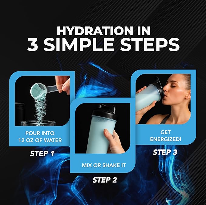 HRDWRK Electrolytes Powder with Magnesium, Potassium - Sugar Free Electrolytes Boost Endurance and Reduce Fatigue with This Electrolytes Supplement - Maximum Hydration - Keto Friendly