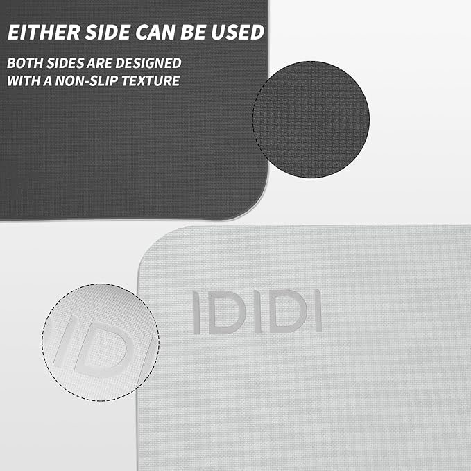 Yoga Mat with Strap,Non-Skid Workout Mat,8mm Thick Yoga Mat,POE Yoga Mats for Women Men Kids,Exercise Mat with Easy-Cinch,72"x24"x0.32” (183x61x0.8cm)