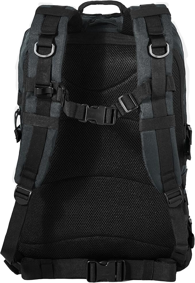 Falko Tactical Backpack 50L, 2.4x Stronger, Large Military Molle Rucksack, Heavy Duty, Work and Outdoors