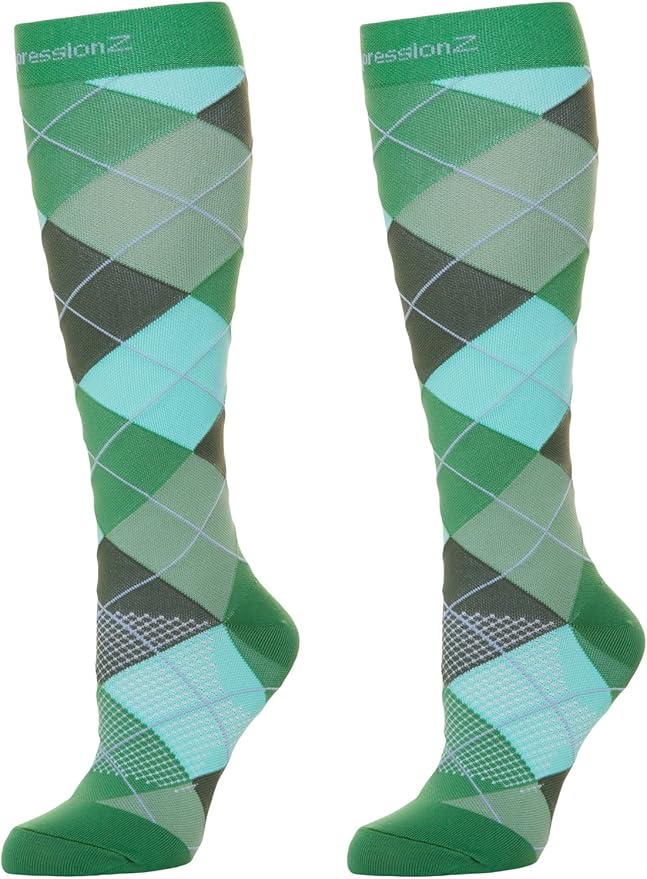 CompressionZ 30-40 mmHg Knee High Compression Socks Men & Women | Support Stockings for Travel, Nurses and Athletes