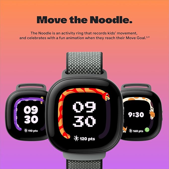 Fitbit Google Ace LTE - Kids Smartwatch with Call, Message, GPS, and Activity-Based Games, Ace Pass Data Plan Required - Mild - Strange Arcade