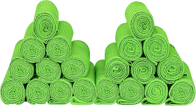 Cooling Towel 20 Pack (40"x12") Ice Towels, 160GSM Soft Breathable, Super Absorbent, Quick Cold Towel, for Bowling, Yoga, Travel, Camping, Golf, Football, Hiking, Outdoor Work