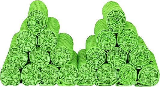 Cooling Towel 20 Pack (40"x12") Ice Towels, 160GSM Soft Breathable, Super Absorbent, Quick Cold Towel, for Bowling, Yoga, Travel, Camping, Golf, Football, Hiking, Outdoor Work