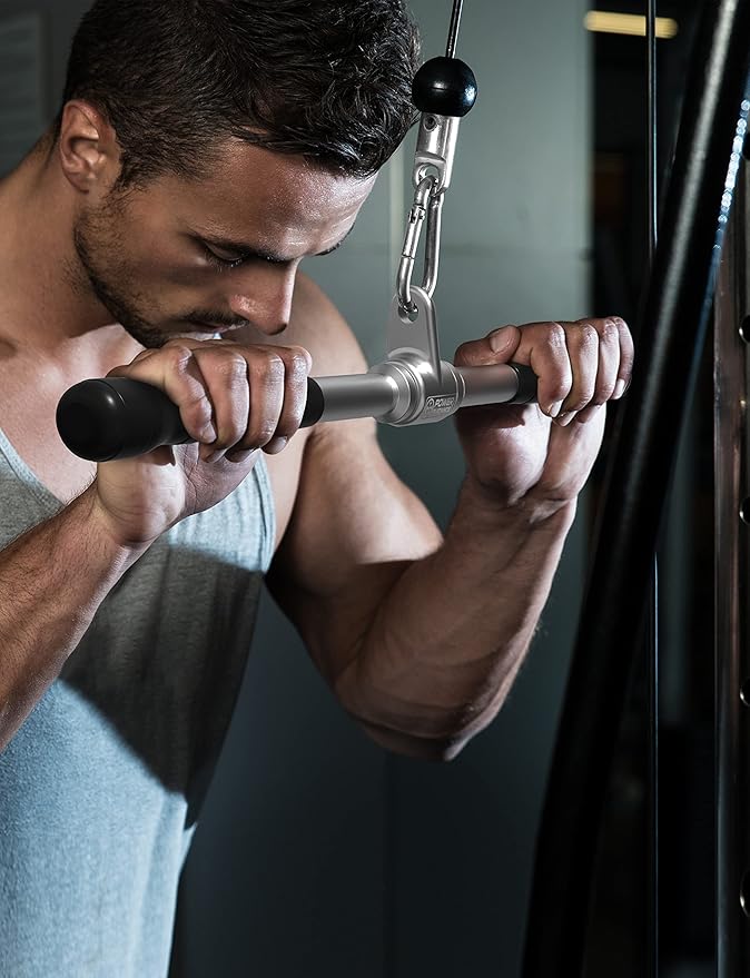 POWER GUIDANCE Cable Machine Attachment, LAT Pulldown Attachments, Cable Attachments for Gym, Home Gym Accessories