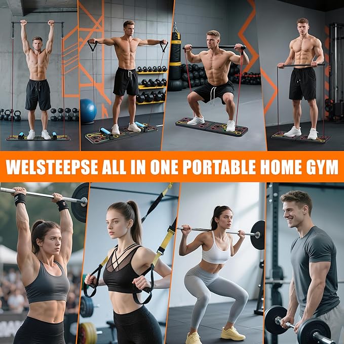 Push Up Board,Portable Dismountable 17 in 1 Push Up Bar at Home Gym,Professional Muscle Training Equipment is Available for Men and Women,The Ideal Gift for Fitness Enthusiasts,Pushup Board Set