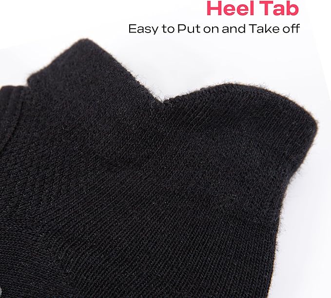 CoolMate Pilates Socks with Grips for Women, Yoga Socks, Crew Non Slip Women for Workout, Barre, Pilates Gifts