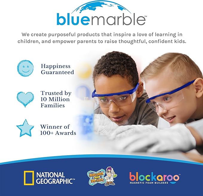 Blue Marble National Geographic Circuit Maker Kit - Electronics Kit for Kids with 60 Electrical Circuit Projects, Electric Circuit STEM Toy, Electronic Projects, Electrical Circuit Kit for Kids