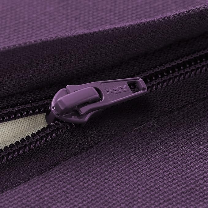 Yoga Meditation Cushion, 25" x 12" Rectangular Bolster with Organic Cotton Cover