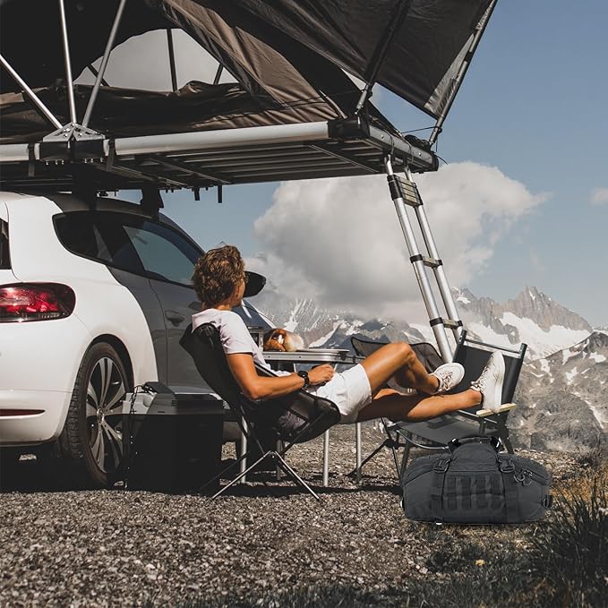 Gym Backpack for Men Sports Duffel Bag Gym Bags with Three Ways of Carrying (BLACK-85L)